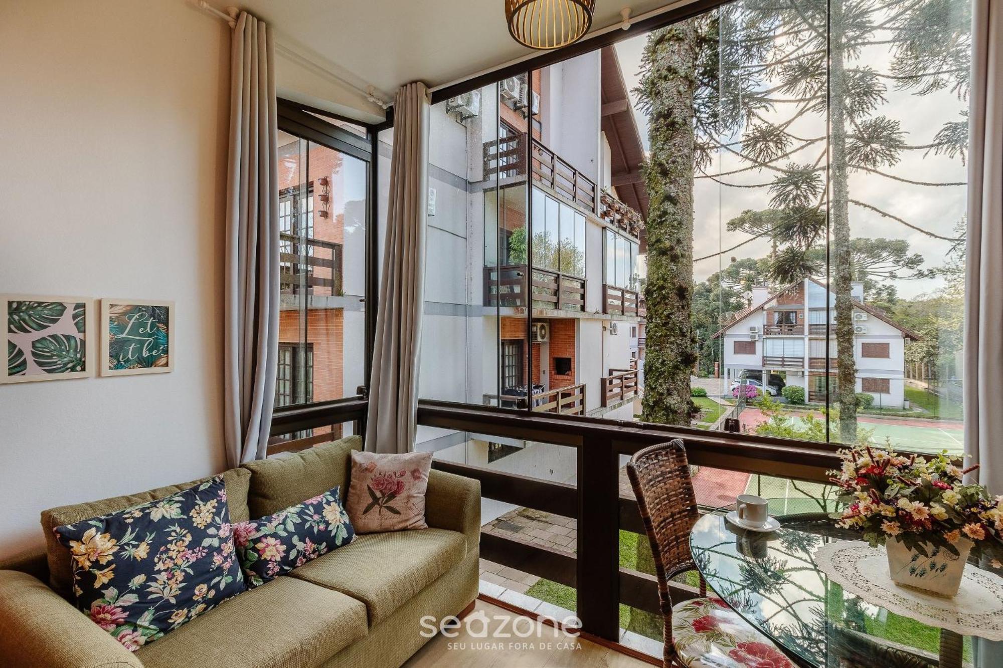 Apto Duplex C/ Lareira 100M Do Lago Negro Rln204 Gramado Zewnętrze zdjęcie