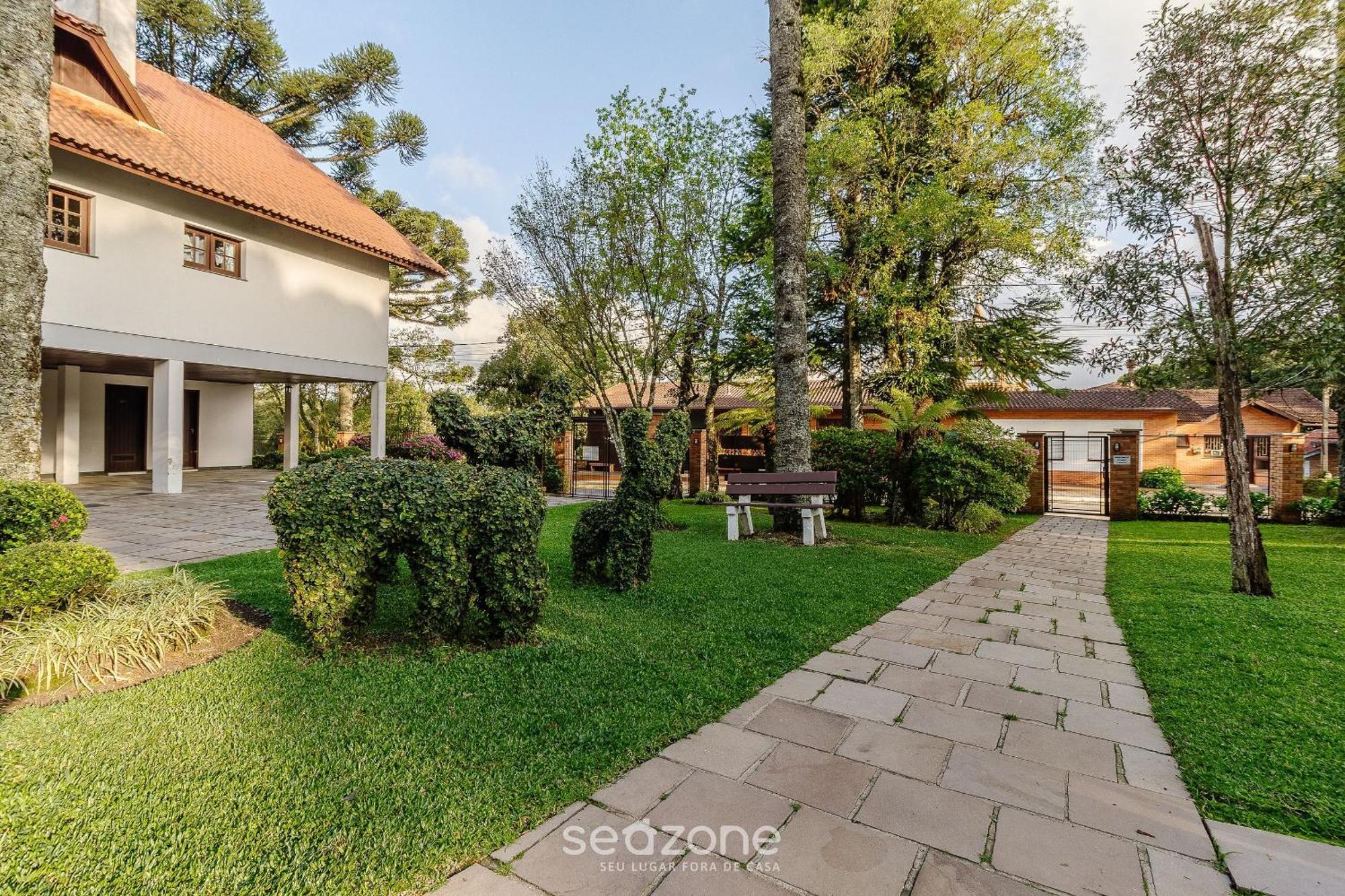 Apto Duplex C/ Lareira 100M Do Lago Negro Rln204 Gramado Zewnętrze zdjęcie