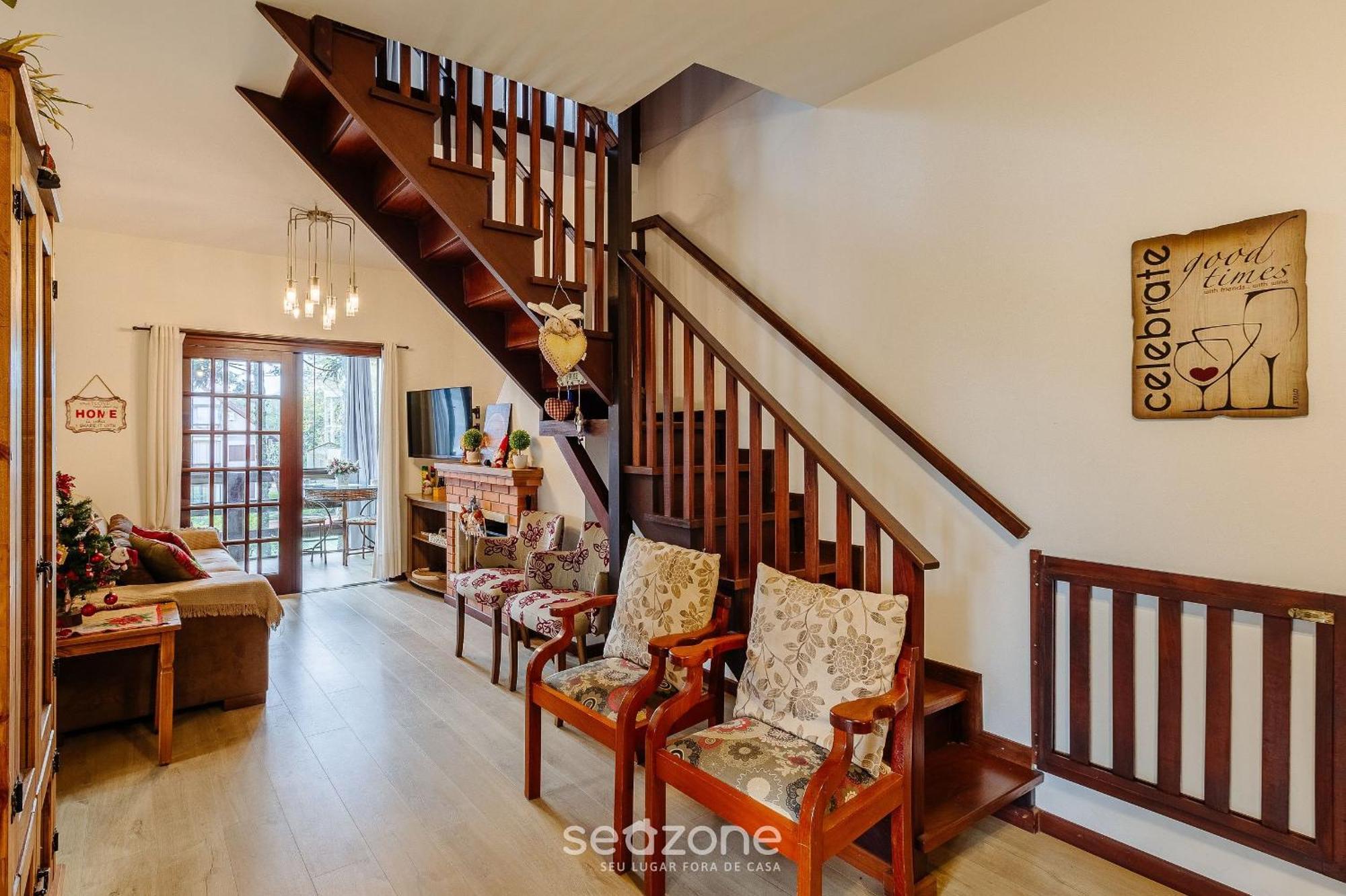 Apto Duplex C/ Lareira 100M Do Lago Negro Rln204 Gramado Zewnętrze zdjęcie