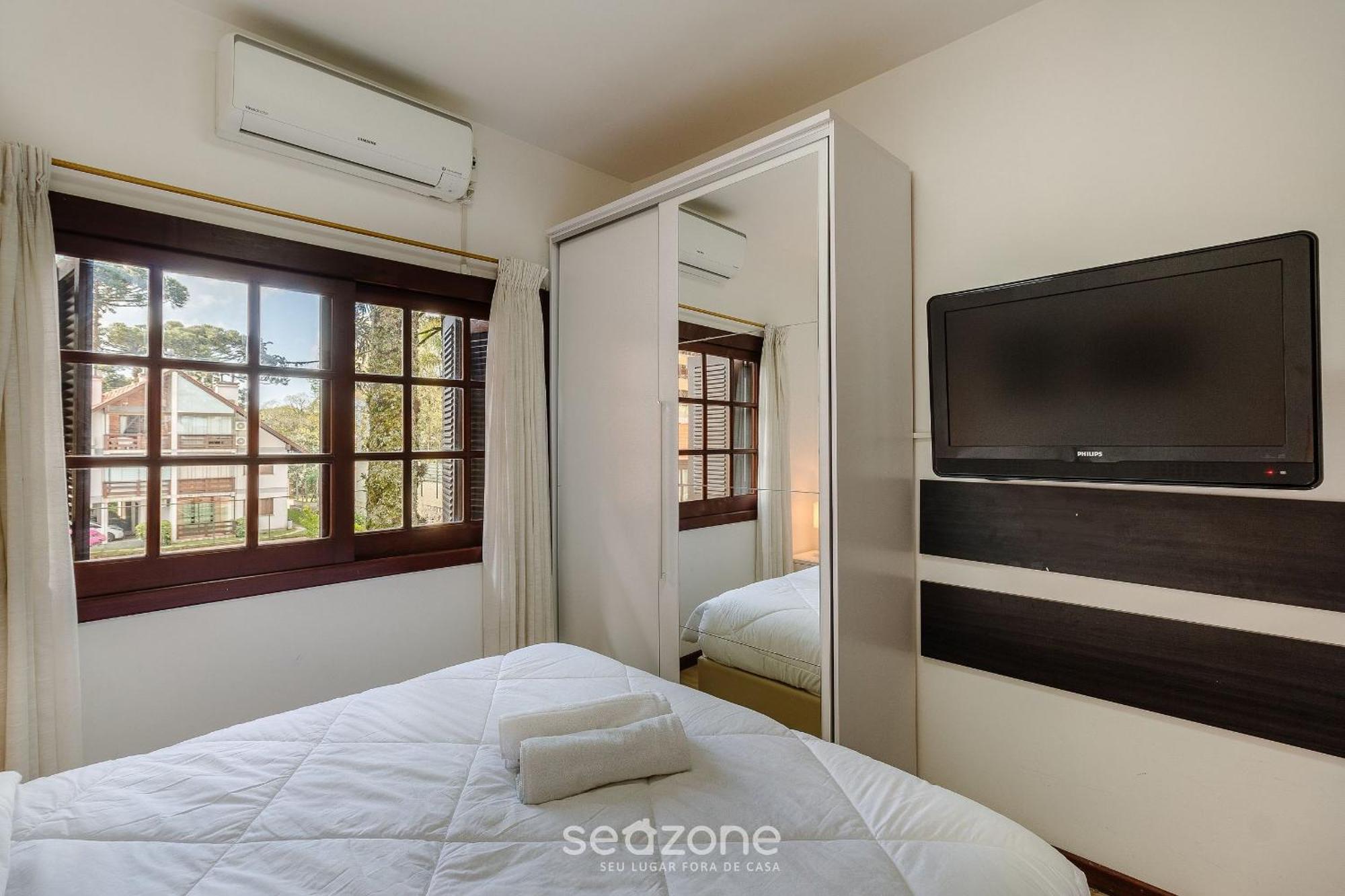 Apto Duplex C/ Lareira 100M Do Lago Negro Rln204 Gramado Zewnętrze zdjęcie
