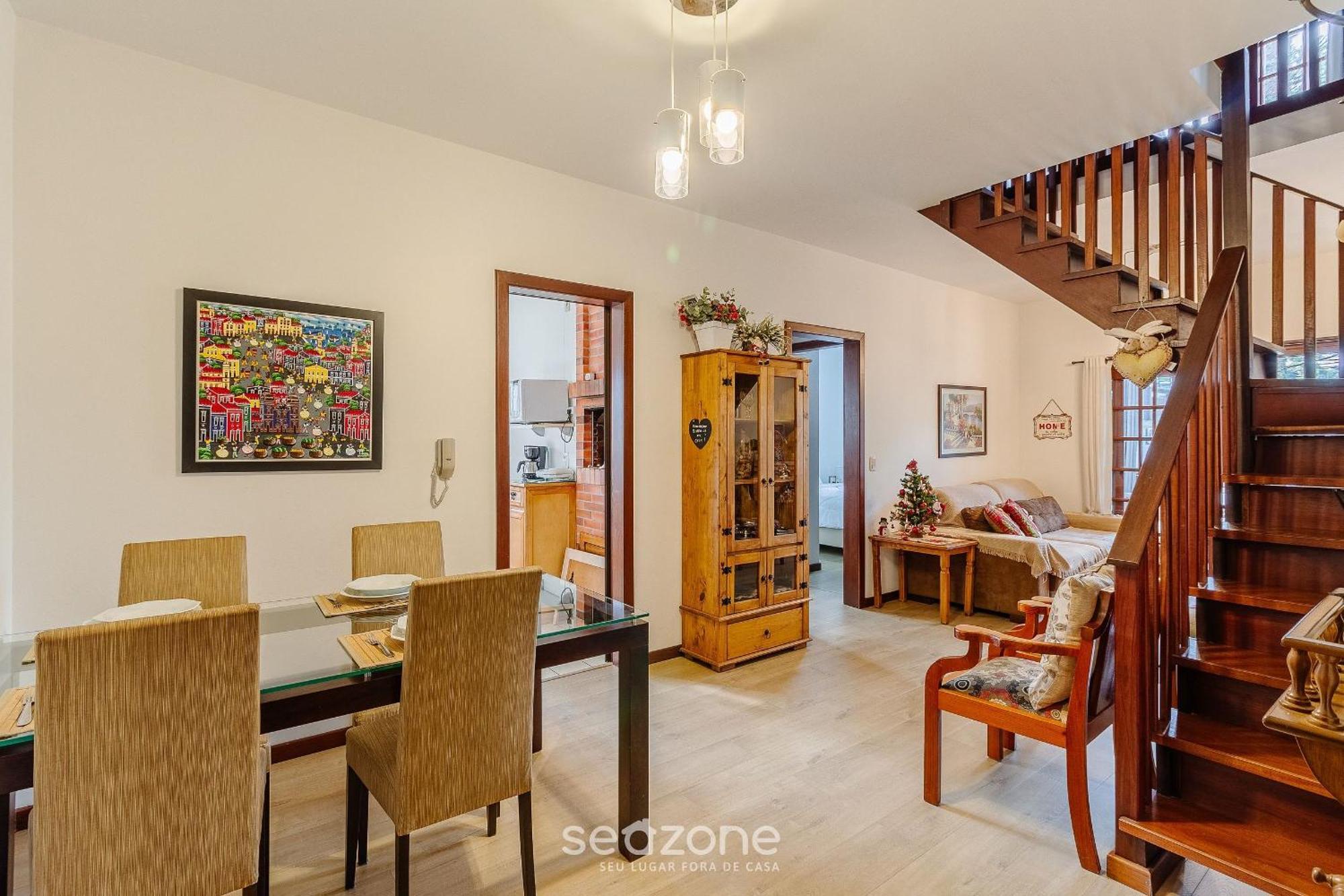 Apto Duplex C/ Lareira 100M Do Lago Negro Rln204 Gramado Zewnętrze zdjęcie