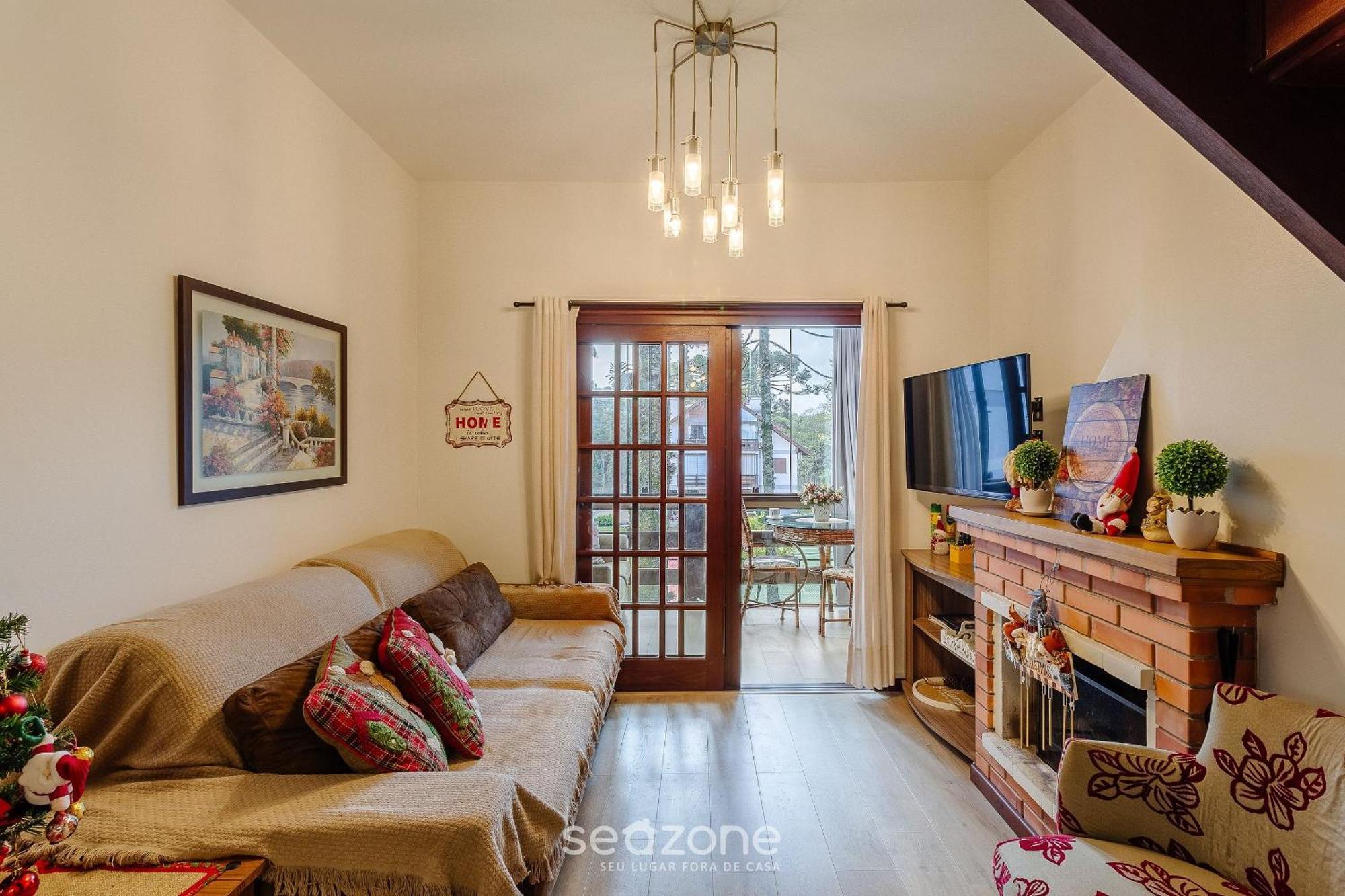 Apto Duplex C/ Lareira 100M Do Lago Negro Rln204 Gramado Zewnętrze zdjęcie