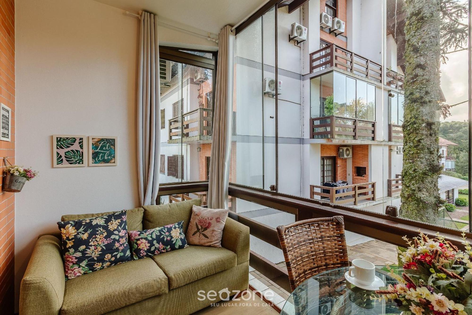 Apto Duplex C/ Lareira 100M Do Lago Negro Rln204 Gramado Zewnętrze zdjęcie